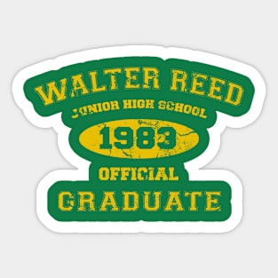 Walter Reed Graduate 1983 Sticker